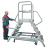 51603 Mobile Podesttreppe beidseitig begehbar - Höhe 1190 mm