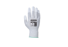 Antistatischer PU-Fingerspitzen Handschuh - Gr. L