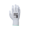 Antistatischer PU-Fingerspitzen Handschuh - Gr. XS