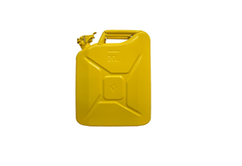 Benzinkanister "ARMEE-MODELL" gelb - 20 liter