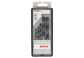 Bosch RobustLine 5 tlg. Holzbohrer Set, 4-10mm