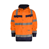 DASSY® ATLANTIS, Warnschutz Regenparka orange/dunkelblau - Gr. XXL