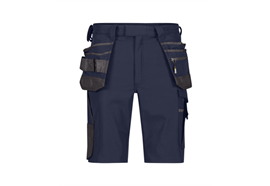 DASSY® AURAX, Stretch-Arbeitsshorts nachtblau/anthrazitgrau - Gr. 42