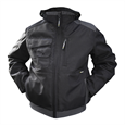 DASSY® AUSTIN, Winterjacke schwarz/anthrazitgrau - Gr. L