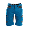 DASSY® AXIS, Arbeitsshorts azurblau/anthrazitgrau - Gr. 46