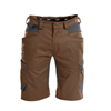 DASSY® AXIS, Arbeitsshorts lehmbraun/anthrazitgrau - Gr. 42