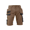 DASSY® BIONIC, Arbeitsshorts lehmbraun/anthrazitgrau - Gr. 44