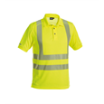 DASSY® BRANDON, Warnschutz UV-Poloshirt neongelb - Gr. 3XL