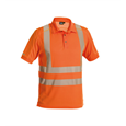 DASSY® BRANDON, Warnschutz UV-Poloshirt neonorange - Gr. 3XL