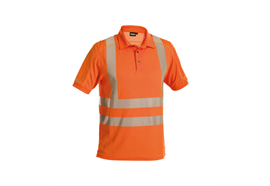 DASSY® BRANDON, Warnschutz UV-Poloshirt neonorange - Gr. L