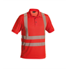 DASSY® BRANDON, Warnschutz UV-Poloshirt neonrot - Gr. 3XL