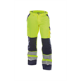 DASSY® BUFFALO, Warnschutzhose neongelb/dunkelblau - Gr. 46