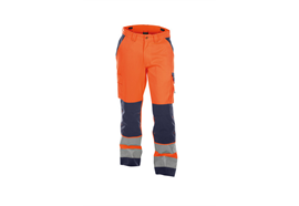 DASSY® BUFFALO, Warnschutzhose neonorange/dunkelblau - Gr. 42