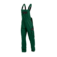 DASSY® CALAIS, Latzhose flaschengrün/schwarz - Gr. 46