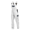 DASSY® CALAIS, Latzhose weiss/zementgrau - Gr. 46