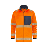 DASSY® CAMDEN, Warnschutz Midlayerjacke neonorange/dunkelblau - Gr. 4XL