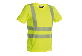 DASSY® CARTER, Warnschutz UV-T-Shirt neongelb - Gr. 3XL