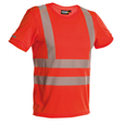 DASSY® CARTER, Warnschutz UV-T-Shirt neonrot - Gr. XXL