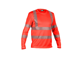 DASSY® CARTERVILLE, Warnschutz UV-T-Shirt neonrot - Gr. L