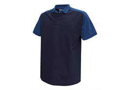 DASSY® CESAR, Poloshirt dunkelblau/kornblau - Gr. 3XL