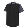 DASSY® CESAR, Poloshirt schwarz/zementgrau - Gr. 3XL