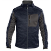 DASSY® CONVEX, Fleece-Jacke nachtblau/grau - Gr. L