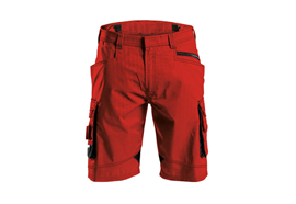 DASSY® COSMIC, Arbeitsshorts rot/schwarz - Gr. 42