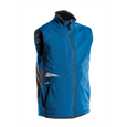 DASSY® FUSION, Softshell-Weste azurblau/anthrazitgrau - Gr. M