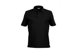 DASSY® HUGO, Poloshirt schwarz - Gr. 3XL