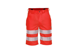 DASSY® IDAHO, Warnschutz-Short neonrot - Gr. 42