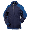 DASSY® KAZAN Fleecejacke, dunkelblau/kornblau - Gr. 3XL