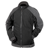 DASSY® KAZAN, Fleecejacke schwarz/zementgrau - Gr. L