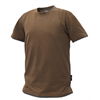 DASSY® KINETIC, T-Shirt lehmbraun/anthrazitgrau - Gr. XS