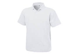 DASSY® LEON, Poloshirt weiss - Gr. XL