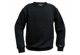 DASSY® LIONEL, Sweatshirt schwarz - Gr. XS