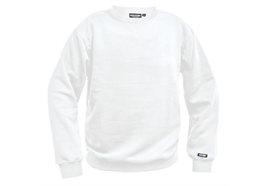 DASSY® LIONEL, Sweatshirt weiss - Gr. XS