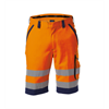 DASSY® LUCCA, Warnschutz-Short neonorange/dunkelblau - Gr. 42