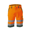 DASSY® LUCCA, Warnschutz-Short neonorange/flaschengrün - Gr. 42