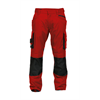 DASSY® NOVA, Arbeitshose rot/schwarz - Gr. 52