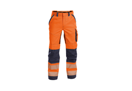 DASSY® ODESSA, Warnschutzhose neonorange/dunkelblau - Gr. 42