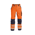 DASSY® ODESSA, Warnschutzhose neonorange/dunkelblau - Gr. 46