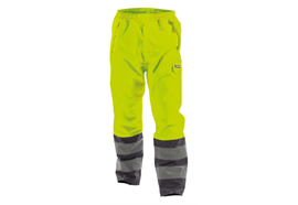 DASSY® SOLA, Warnschutz-Regenhose neongelb/zementgrau - Gr. 3XL