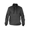 DASSY® STELLAR, Sweatshirt anthrazitgrau/schwarz - Gr. 3XL