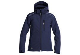 DASSY® TAVIRA Softshell-Jacke für Damen, dunkelblau - Gr. L