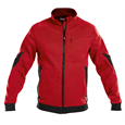 DASSY® VELOX, Sweatshirt rot/schwarz - Gr. XL