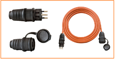 Kabel / Stecker / Kupplungen 230 V