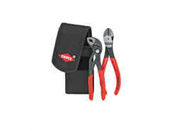 Knipex Mini-Zangenset in Werkzeuggürteltasche, 2-tlg