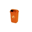 Kunststoff Abfallbehälter 50 l - orange