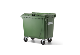 Kunststoff-Grosscontainer 660 l - grün