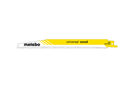 Metabo 5 Säbelsägeblätter "UNIVERSAL WOOD" 200 X 1,25 mm